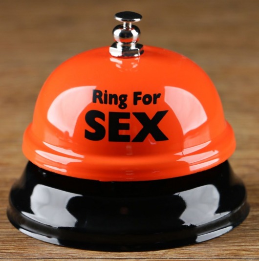 Настольный звонок RING FOR SEX - Сима-Ленд - купить с доставкой в Волжском