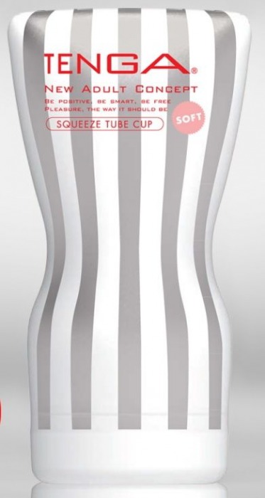 Мастурбатор TENGA Squeeze Tube Cup Soft - Tenga - в Волжском купить с доставкой