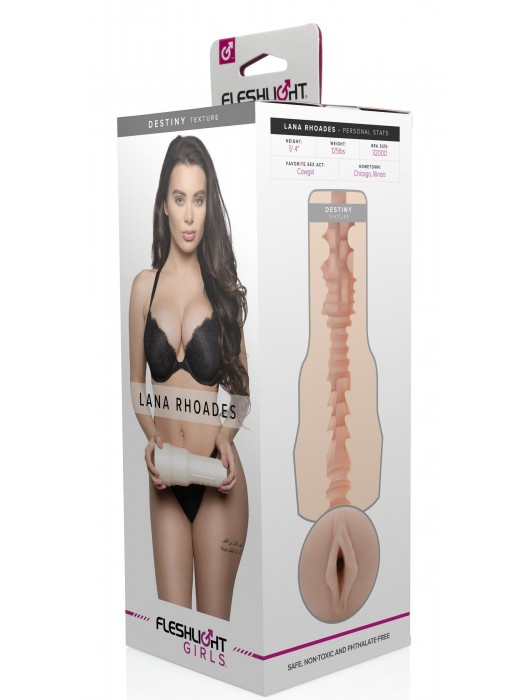 Мастурбатор-вагина Fleshlight Girls - Lana Rhoades Destiny - Fleshlight - в Волжском купить с доставкой