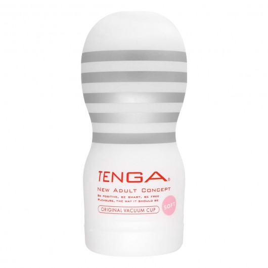 Мастурбатор TENGA Original Vacuum Cup Soft - Tenga - в Волжском купить с доставкой