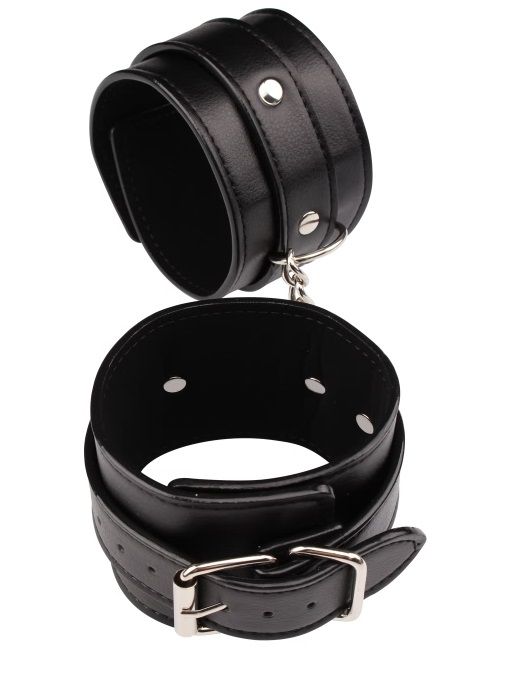 Черные оковы Classic Ankle Cuffs - Chisa - купить с доставкой в Волжском