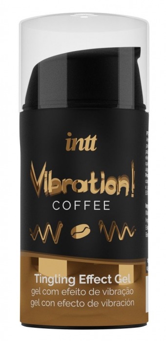 Жидкий интимный гель с эффектом вибрации Vibration! Coffee - 15 мл. - INTT - купить с доставкой в Волжском