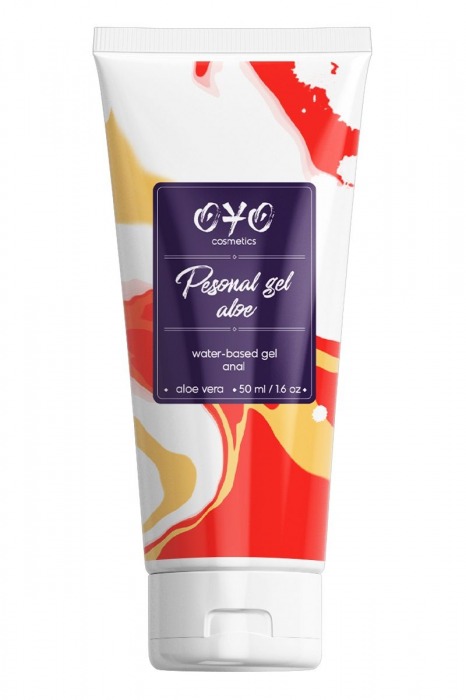 Анальная смазка на водной основе OYO Personal Gel Aloe - 50 мл. - OYO - купить с доставкой в Волжском