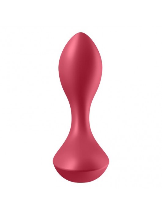 Красный вибромассажёр простаты Satisfyer Backdoor Lover - 14 см. - Satisfyer - в Волжском купить с доставкой