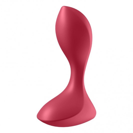 Красный вибромассажёр простаты Satisfyer Backdoor Lover - 14 см. - Satisfyer - в Волжском купить с доставкой