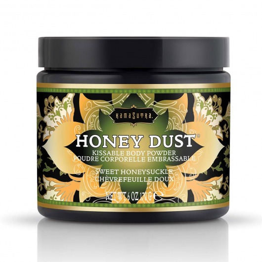 Пудра для тела Honey Dust Body Powder с ароматом жимолости - 170 гр. - Kama Sutra - купить с доставкой в Волжском