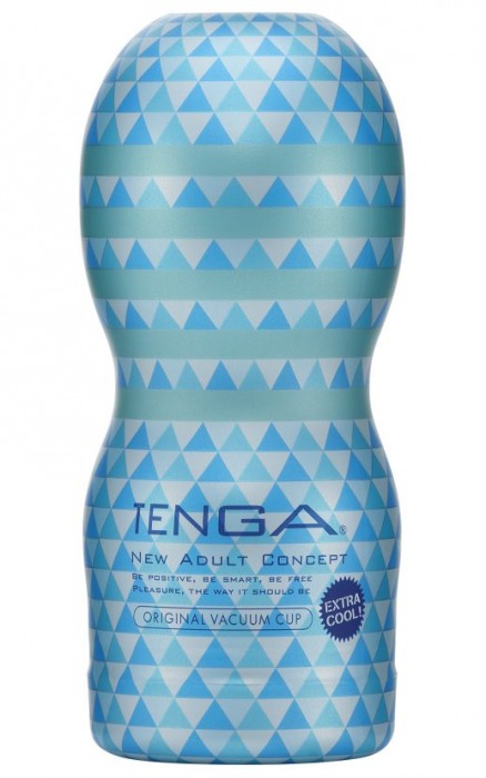 Мастурбатор с охлаждающей смазкой TENGA Original Vacuum Cup Extra Cool - Tenga - в Волжском купить с доставкой