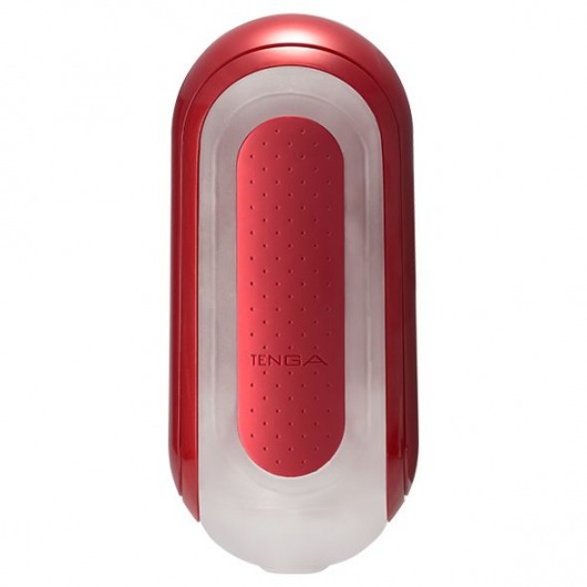 Красный мастурбатор Flip Zero Red   Warmer с подогревом - Tenga - в Волжском купить с доставкой