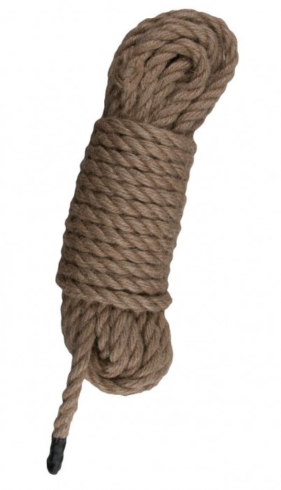 Пеньковая веревка для связывания Hemp Rope - 5 м. - Easy toys - купить с доставкой в Волжском