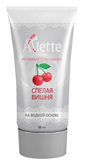 Интимная гель-смазка на водной основе Arlette  Спелая вишня  - 50 мл. - Arlette - купить с доставкой в Волжском