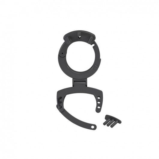 Кольцо с зажимом для мошонки для пояса верности Pubic Enemy - MyStim - купить с доставкой в Волжском