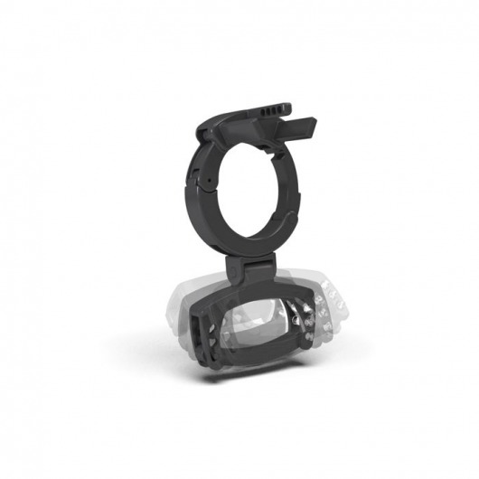 Кольцо с зажимом для мошонки для пояса верности Pubic Enemy - MyStim - купить с доставкой в Волжском