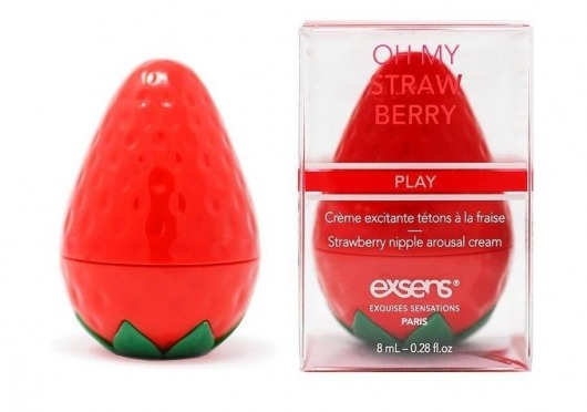 Крем для стимуляции сосков Oh My Strawberry - 8 мл. - Exsens - купить с доставкой в Волжском