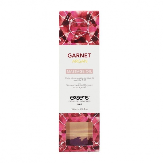 Органическое массажное масло GARNET ARGAN - 100 мл. - Exsens - купить с доставкой в Волжском