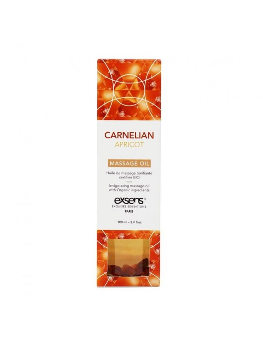 Органическое массажное масло CARNELIAN APRICOT - 100 мл. - Exsens - купить с доставкой в Волжском