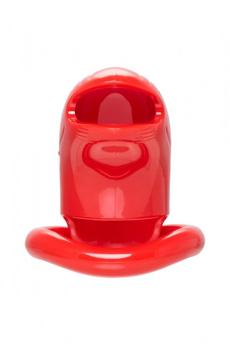 Красный мужской пояс верности из пластика - ToyFa - купить с доставкой в Волжском