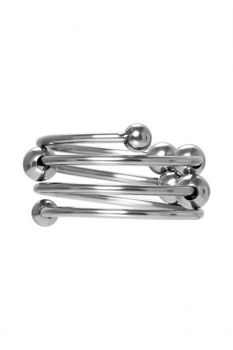 Большое металлическое кольцо под головку пениса - ToyFa - купить с доставкой в Волжском