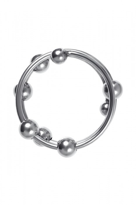 Большое металлическое кольцо под головку пениса - ToyFa - купить с доставкой в Волжском