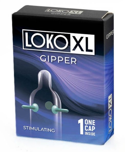 Стимулирующая насадка на пенис LOKO XL GIPPER - Sitabella - в Волжском купить с доставкой