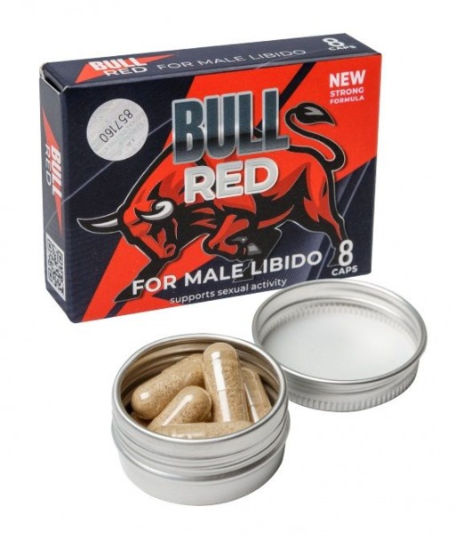 Пищевой концентрат для мужчин BULL RED - 8 капсул - Sitabella - купить с доставкой в Волжском