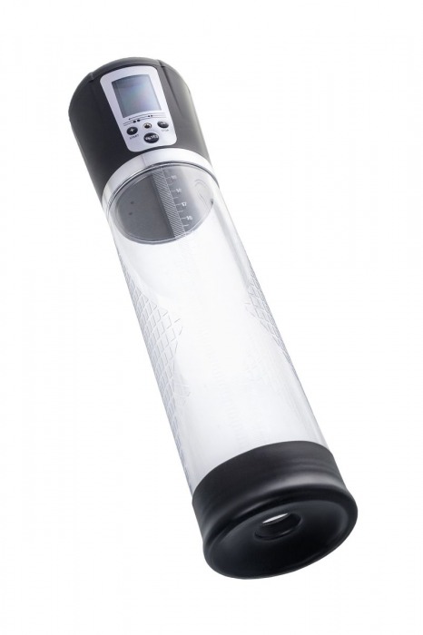 Прозрачная автоматическая помпа для пениса Alrik - Sexus - в Волжском купить с доставкой