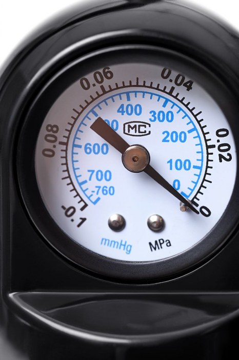 Прозрачная механическая помпа Helmer с манометром - Sexus - в Волжском купить с доставкой