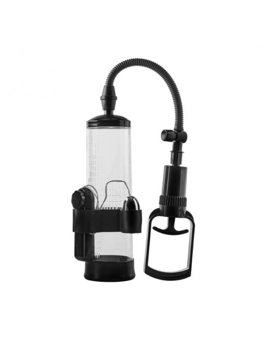 Прозрачная вакуумная помпа с вибрацией Vibrating Penis Pump - Dream Toys - в Волжском купить с доставкой