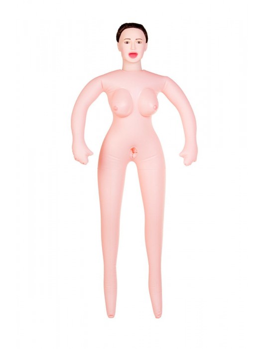 Надувная секс-кукла брюнетка с реалистичной головой - ToyFa - в Волжском купить с доставкой