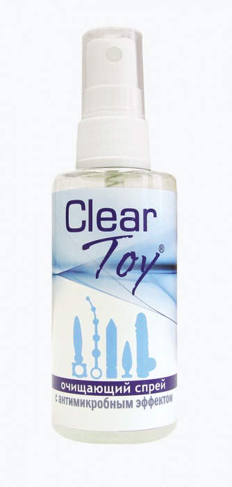 Очищающий спрей Clear Toy с антимикробным эффектом - 100 мл. - Биоритм - купить с доставкой в Волжском