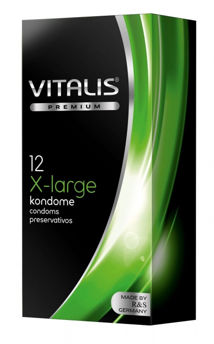 Презервативы увеличенного размера VITALIS PREMIUM x-large - 12 шт. - Vitalis - купить с доставкой в Волжском