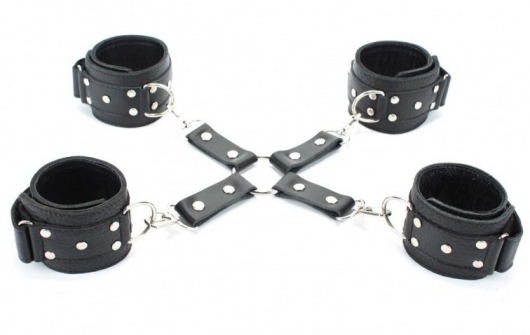 Комплект фиксаторов для рук и ног - БДСМ Арсенал - купить с доставкой в Волжском