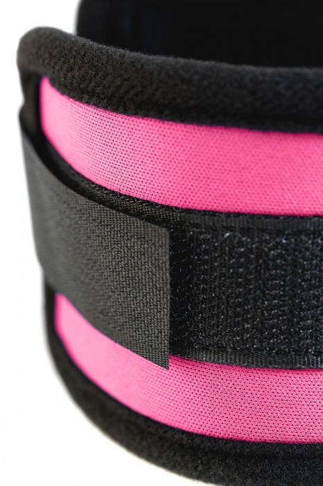 Оковы на ноги из неопрена розового цвета - ToyFa - купить с доставкой в Волжском
