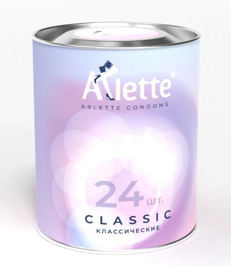 Классические презервативы Arlette Classic - 24 шт. - Arlette - купить с доставкой в Волжском