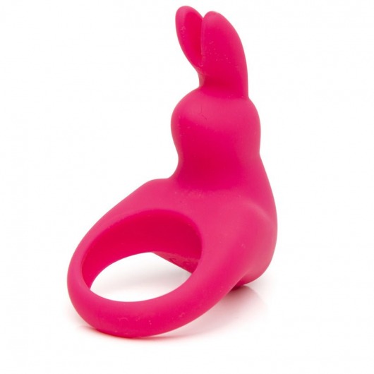 Розовое эрекционное виброкольцо Happy Rabbit Rechargeable Rabbit Cock Ring - Happy Rabbit - в Волжском купить с доставкой