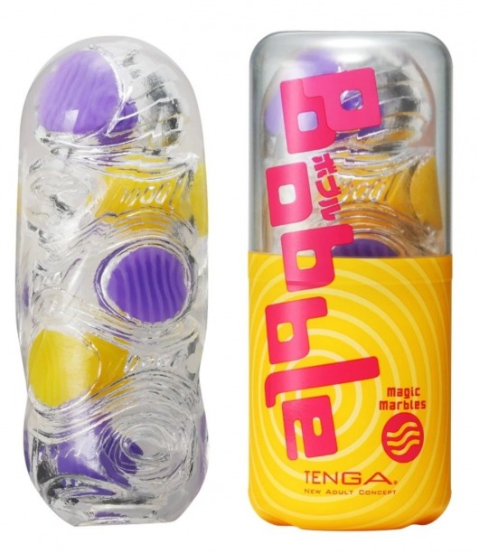 Мастурбатор Tenga Bobble Magic Marbles - Tenga - в Волжском купить с доставкой