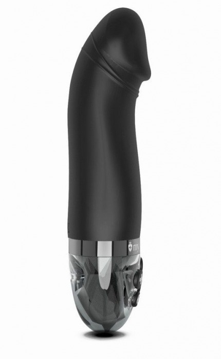 Черный вибратор с электростимуляцией Real Deal Neal - 16,5 см. - MyStim - купить с доставкой в Волжском
