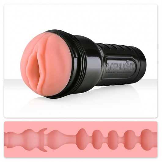 Мастурбатор-вагина Fleshlight - Pink Lady Mini-Lotus - Fleshlight - в Волжском купить с доставкой