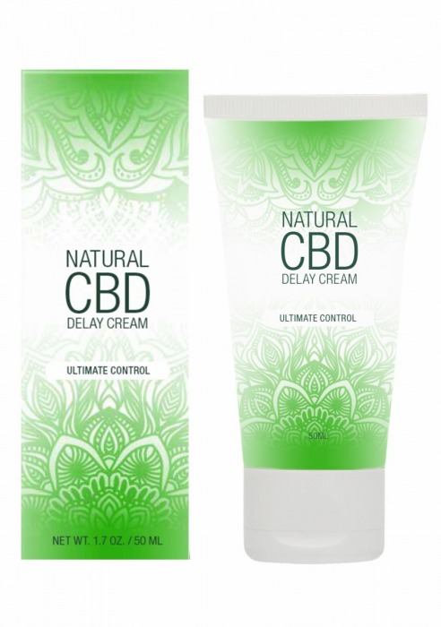 Крем-пролонгатор Natural CBD Delay Cream - 50 мл. - Shots Media BV - купить с доставкой в Волжском