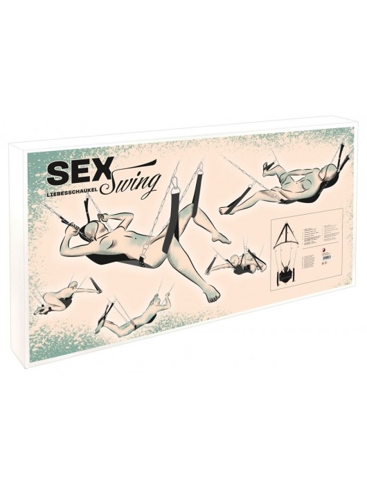 Секс-качели с лежаком и подголовником Sex Swing - Orion - купить с доставкой в Волжском