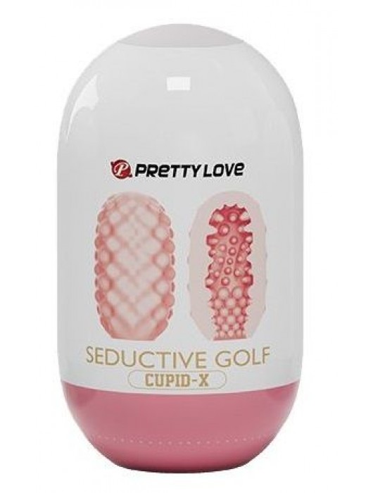 Розовый мастурбатор-яйцо Seductive Golf - Baile - в Волжском купить с доставкой