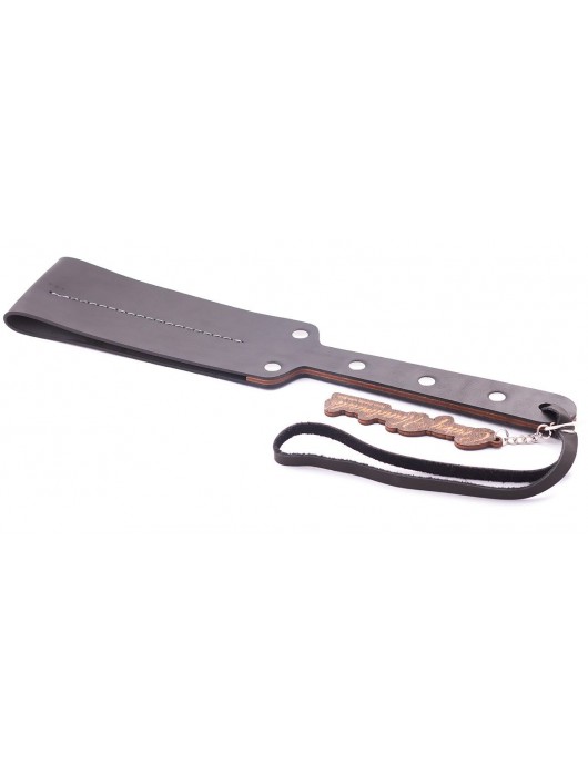 Гладкий мягкий удлиненный пэддл с заклепками - 32 см. - Crazy Handmade - купить с доставкой в Волжском