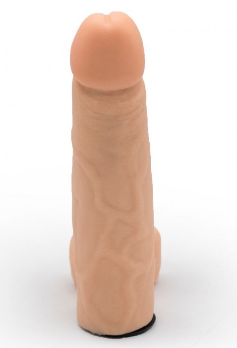 Фаллоимитатор телесного цвета на трусиках с плугом - 16,5 см. - LOVETOY (А-Полимер) - купить с доставкой в Волжском
