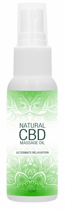 Массажное масло Natural CBD Massage Oil - 50 мл. - Shots Media BV - купить с доставкой в Волжском