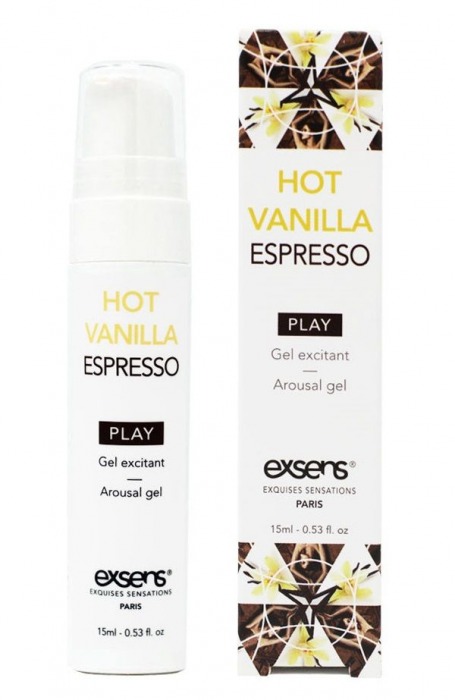 Возбуждающий гель Hot Vanilla Espresso Arousal Gel - 15 мл. - Exsens - купить с доставкой в Волжском