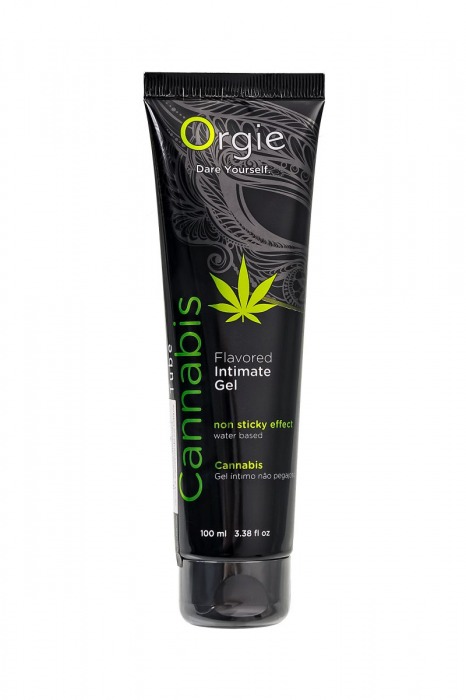 Интимный гель на водной основе ORGIE Lube Tube Cannabis - 100 мл. - ORGIE - купить с доставкой в Волжском