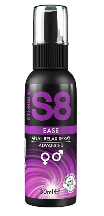 Расслабляющий анальный спрей S8 Ease Anal Relax Spray - 30 мл. - Stimul8 - купить с доставкой в Волжском