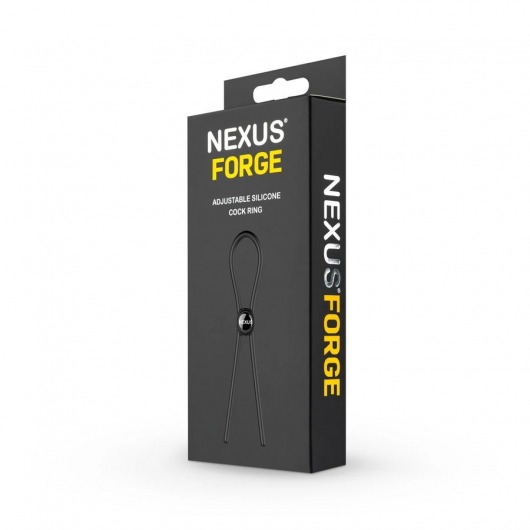 Черное эрекционное лассо Nexus Forge Single - Nexus Range - в Волжском купить с доставкой