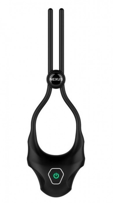 Черное эрекционное лассо с вибрацией Nexus Forge - Nexus Range - в Волжском купить с доставкой