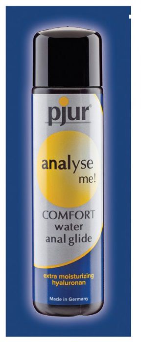 Анальный лубрикант pjur ANALYSE ME Comfort Water Anal Glide - 2 мл. - Pjur - купить с доставкой в Волжском