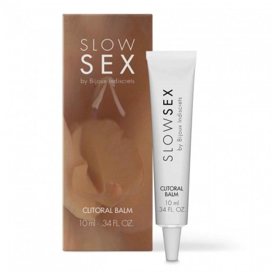 Бальзам для клитора Slow Sex Clitoral Balm - 10 мл. - Bijoux Indiscrets - купить с доставкой в Волжском